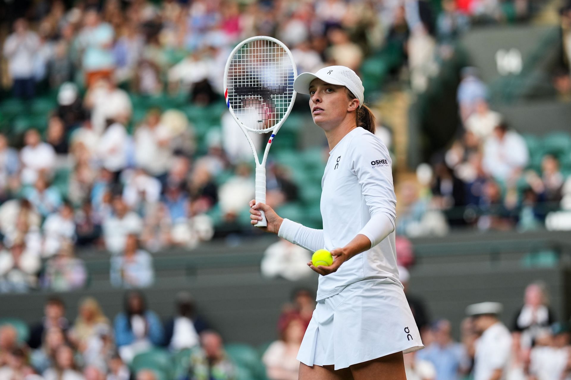 In Picture: Iga Swiatek at (Getty)
